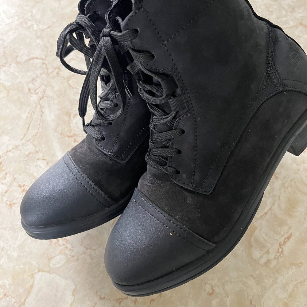 Xena Weathered Inertia Sz 6.5 Womens Steel Toe Safety Boot Black Leather - Picture 14 of 14